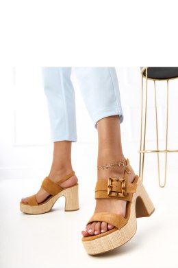 Sandały Model Elevira E5572 Brown - PRIMO PRIMO