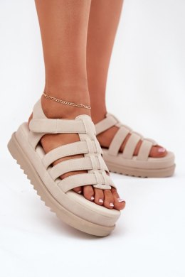 Sandały Model Filisenia PL363 Beige - Step in style Step in style