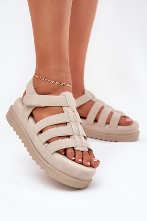 Sandały Model Filisenia PL363 Beige - Step in style Step in style Sandały Model Filisenia PL363 Beige - Step in style Step in style