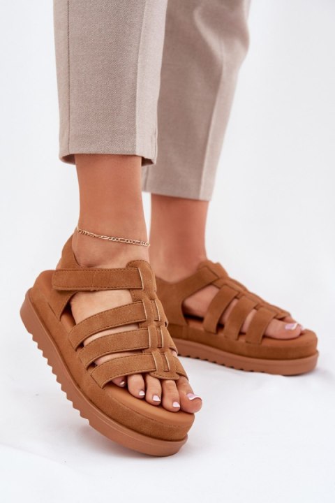 Sandały Model Filisenia PL363 Camel - Step in style Step in style Sandały Model Filisenia PL363 Camel - Step in style Step in style
