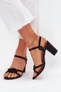 Sandały Model Mavira 4027 Black - Step in style Step in style Sandały Model Mavira 4027 Black - Step in style Step in style