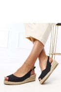 Sandały Model Nevarez E5579 Black - PRIMO PRIMO Sandały Model Nevarez E5579 Black - PRIMO PRIMO