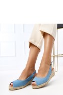 Sandały Model Nevarez E5579 Blue - PRIMO PRIMO Sandały Model Nevarez E5579 Blue - PRIMO PRIMO