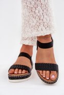 Sandały Model Velara 9695-PL Black - Step in style Step in style Sandały Model Velara 9695-PL Black - Step in style Step in style