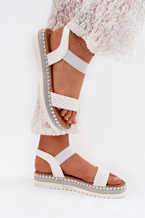 Sandały Model Velara 9695-PL White - Step in style Step in style Sandały Model Velara 9695-PL White - Step in style Step in style