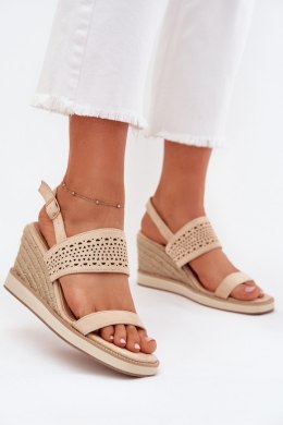 Sandały Model Zolira 7210 Beige - Step in style Step in style