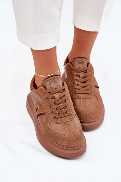 Buty SPortowe Model By Daniel Lopez SS2D4005 Brown - Step in style Step in style Buty SPortowe Model By Daniel Lopez SS2D4005 Brown - Step in style Step in style