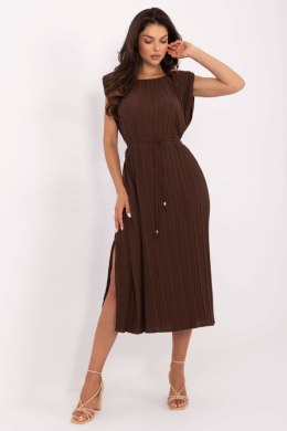 Sukienka Model MI-SK-A2576.86 Dark Brown - Italy Moda Italy Moda