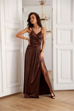 Sukienka Model Salma BRA SUK0462 Brown - Roco Fashion Roco Fashion