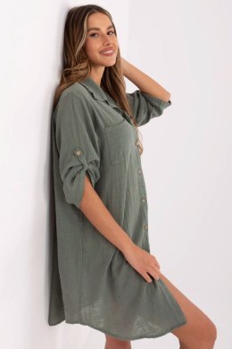 Sukienka Model TW-SK-BI-22263.00 Khaki - Och Bella Och Bella