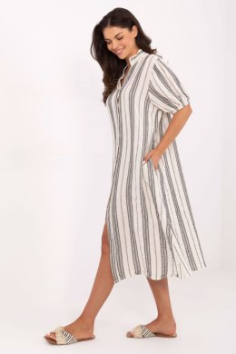 Sukienka Model TW-SK-BI-2451.84 White/Black - Och Bella Och Bella