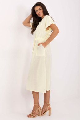 Sukienka Model TW-SK-BI-6-2041.89 Light Yellow - Och Bella Och Bella