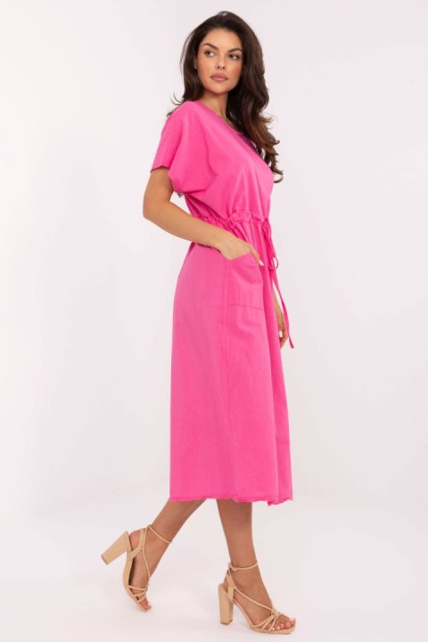 Sukienka Model TW-SK-BI-6-2041.89 Pink - Och Bella Och Bella Sukienka Model TW-SK-BI-6-2041.89 Pink - Och Bella Och Bella