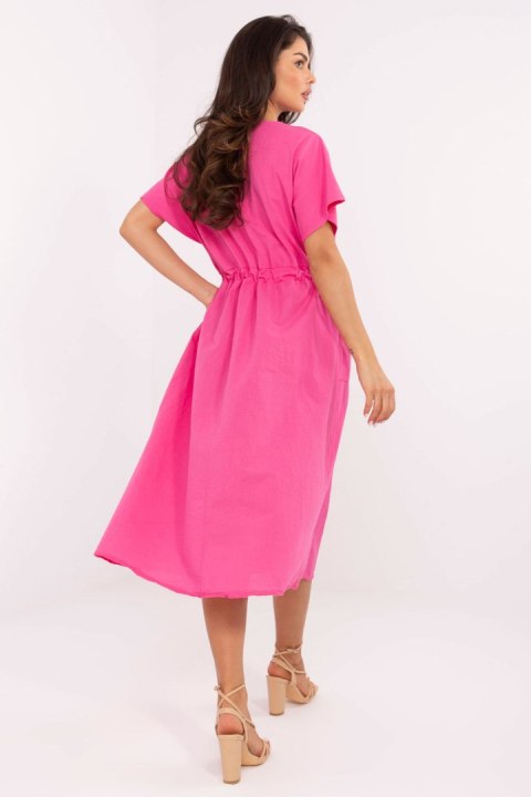 Sukienka Model TW-SK-BI-6-2041.89 Pink - Och Bella Och Bella Sukienka Model TW-SK-BI-6-2041.89 Pink - Och Bella Och Bella
