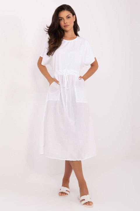 Sukienka Model TW-SK-BI-6-2041.89 White - Och Bella Och Bella Sukienka Model TW-SK-BI-6-2041.89 White - Och Bella Och Bella