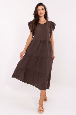 Sukienka Model TW-SK-BI-6-2172.96 Dark Brown - Och Bella Och Bella