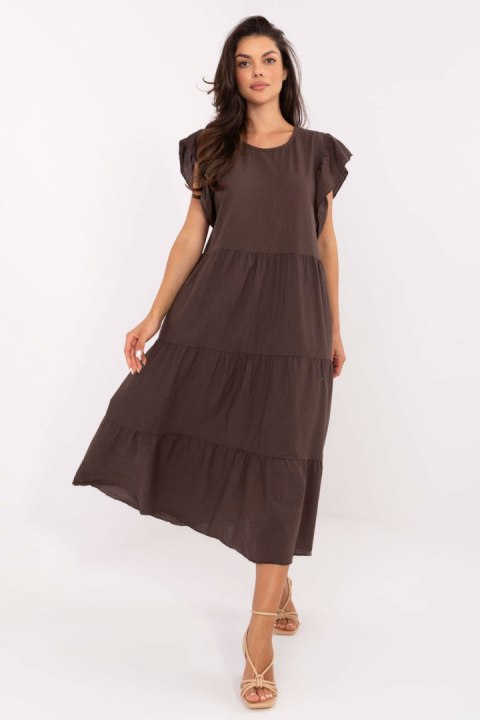 Sukienka Model TW-SK-BI-6-2172.96 Dark Brown - Och Bella Och Bella