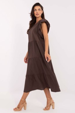 Sukienka Model TW-SK-BI-6-2172.96 Dark Brown - Och Bella Och Bella
