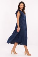 Sukienka Model TW-SK-BI-6-2172.96 Navy - Och Bella Och Bella Sukienka Model TW-SK-BI-6-2172.96 Navy - Och Bella Och Bella