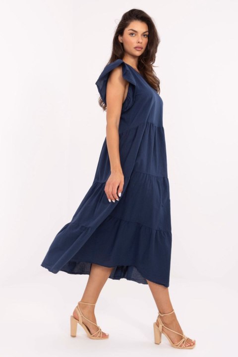 Sukienka Model TW-SK-BI-6-2172.96 Navy - Och Bella Och Bella Sukienka Model TW-SK-BI-6-2172.96 Navy - Och Bella Och Bella