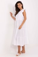 Sukienka Model TW-SK-BI-6-2172.96 White - Och Bella Och Bella Sukienka Model TW-SK-BI-6-2172.96 White - Och Bella Och Bella
