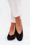Baleriny Model Osallin QQ-202 Black - Step in style Step in style