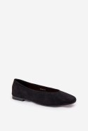 Baleriny Model Osallin QQ-202 Black - Step in style Step in style