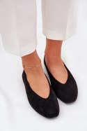 Baleriny Model Osallin QQ-202 Black - Step in style Step in style
