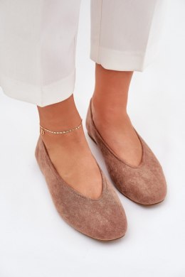Baleriny Model Osallin QQ-202 Khaki - Step in style Step in style