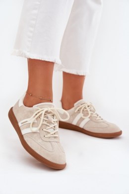Buty Sportowe Model Ismina GD-XF-146 Beige - Step in style Step in style