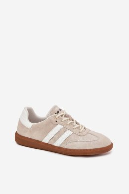 Buty Sportowe Model Ismina GD-XF-146 Beige - Step in style Step in style