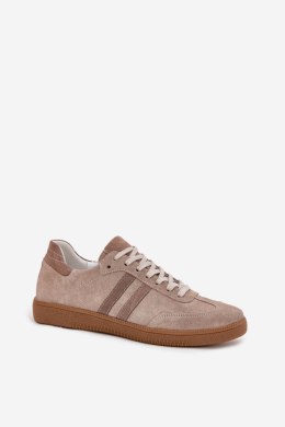 Buty Sportowe Model Zazoo N1068 Dark Beige - Step in style Step in style