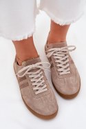 Buty Sportowe Model Zazoo N1068 Dark Beige - Step in style Step in style Buty Sportowe Model Zazoo N1068 Dark Beige - Step in style Step in style