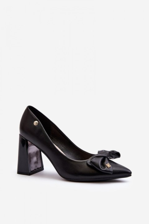 Czółenka Model Ariemessa 62104 Balck - Step in style Step in style Czółenka Model Ariemessa 62104 Balck - Step in style Step in style