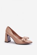 Czółenka Model Ariemessa 62104 Beige - Step in style Step in style Czółenka Model Ariemessa 62104 Beige - Step in style Step in style