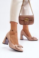 Czółenka Model Ariemessa 62104 Beige - Step in style Step in style Czółenka Model Ariemessa 62104 Beige - Step in style Step in style