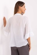 Koszula Damska Model MI-KS-92224.95 White - Italy Moda Italy Moda