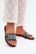 Sandał Klapki Model Avelina 5134 Black - Step in style Step in style