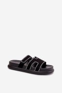 Sandał Klapki Model Delyna 27004 Black - Step in style Step in style