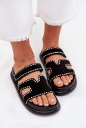 Sandał Klapki Model Delyna 27004 Black - Step in style Step in style