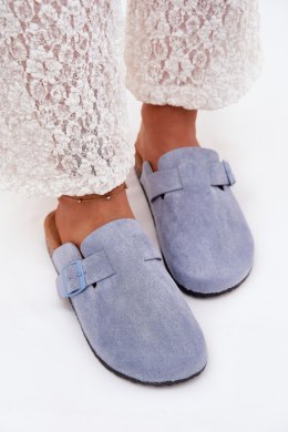 Sandał Klapki Model Klarae H5088 Blue - Step in style Step in style