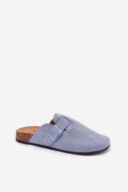 Sandał Klapki Model Klarae H5088 Blue - Step in style Step in style