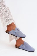 Sandał Klapki Model Klarae H5088 Blue - Step in style Step in style Sandał Klapki Model Klarae H5088 Blue - Step in style Step in style