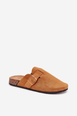 Sandał Klapki Model Klarae H5088 Camel - Step in style Step in style