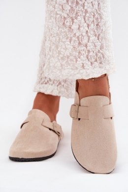Sandał Klapki Model Klarae H5088 Light Beige - Step in style Step in style