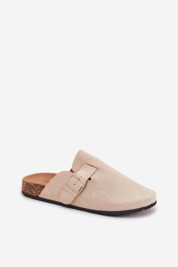Sandał Klapki Model Klarae H5088 Light Beige - Step in style Step in style