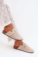 Sandał Klapki Model Klarae H5088 Light Beige - Step in style Step in style Sandał Klapki Model Klarae H5088 Light Beige - Step in style Step in style