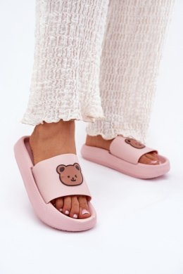 Sandał Klapki Model Lalon WS-10 Pink - Step in style Step in style