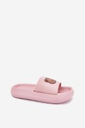Sandał Klapki Model Lalon WS-10 Pink - Step in style Step in style Sandał Klapki Model Lalon WS-10 Pink - Step in style Step in style