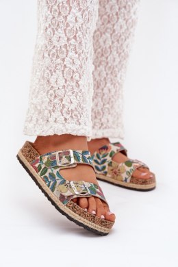 Sandał Klapki Model Lee Cooper LCW-25-35-3480L Multicolor - Step in style Step in style
